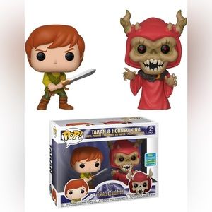 Funko Pop! Disney: Black Cauldron - Taran & Horned King Vinyl Figure 2 Pack, Sum